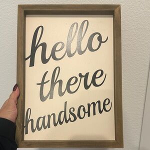 Hobby Lobby Black and Cream Wall Art